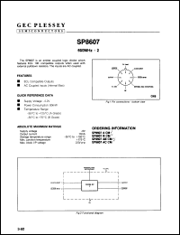 Click here to download SP8607B Datasheet