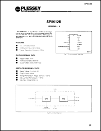 Click here to download SP8612B-DC Datasheet