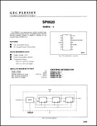 Click here to download SP8620ABDG Datasheet