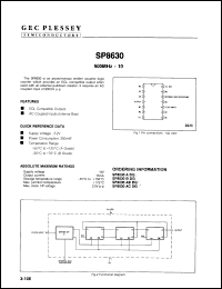 Click here to download SP8630AB/DG Datasheet