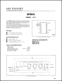 Click here to download SP8643AC/DG Datasheet