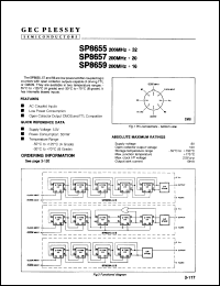 Click here to download SP8655ABSS2CM Datasheet