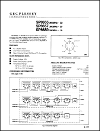 Click here to download SP8657B Datasheet