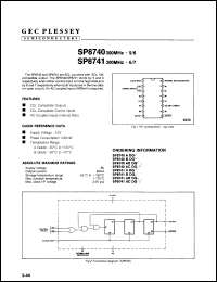 Click here to download SP8741ABDG Datasheet