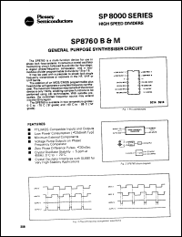 Click here to download SP8760B Datasheet