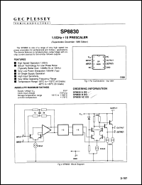 Click here to download SP8830A Datasheet