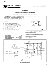 Click here to download SP8832B/DP Datasheet