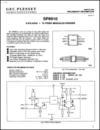 Click here to download SP8910BDG Datasheet