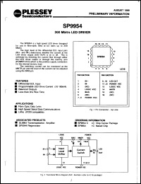Click here to download SP99541C Datasheet