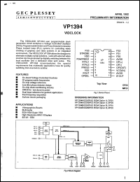 Click here to download VP1394A/CG/DPAS Datasheet