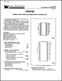 Click here to download VP8708GCGDPAS Datasheet