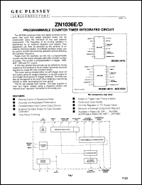 Click here to download ZN1036D Datasheet