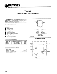 Click here to download ZN434DP Datasheet