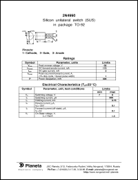 Click here to download 2N4990 Datasheet