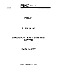Click here to download PM3351-RC Datasheet