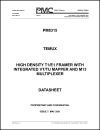 Click here to download PM8315-PI Datasheet