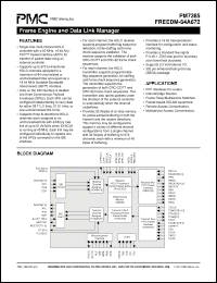 Click here to download PM7385 Datasheet