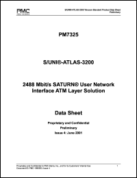Click here to download PM7325-TC Datasheet