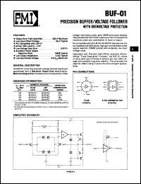 Click here to download BUF01AJ/883 Datasheet