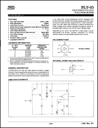 Click here to download BUF02AJ/883 Datasheet