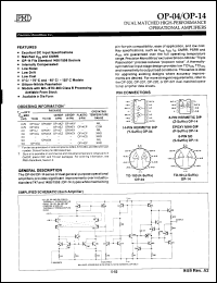 Click here to download OP04BY/883C Datasheet