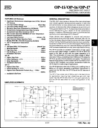 Click here to download OP15AJ/883 Datasheet