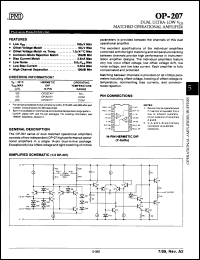 Click here to download OP207BY/883C Datasheet