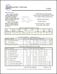 Click here to download F1006 Datasheet