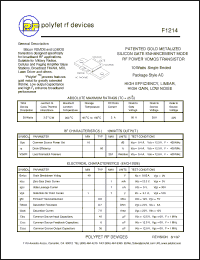 Click here to download F1214 Datasheet