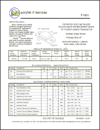 Click here to download F1401 Datasheet