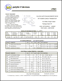 Click here to download LP801 Datasheet