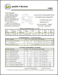 Click here to download LP821 Datasheet