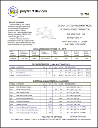 Click here to download SH703 Datasheet