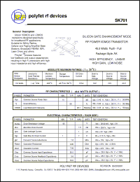 Click here to download SK701 Datasheet