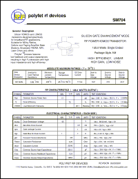 Click here to download SM704 Datasheet