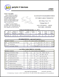 Click here to download LR301 Datasheet