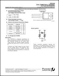 Click here to download TISP2180 Datasheet