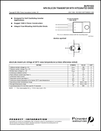 Click here to download BUPD1520 Datasheet