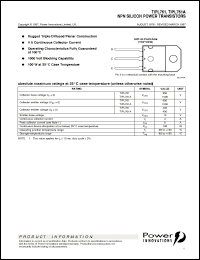 Click here to download TIPL761 Datasheet