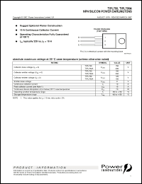 Click here to download TIPL790 Datasheet