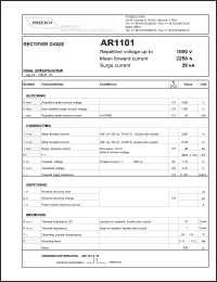 Click here to download AR1101S10 Datasheet
