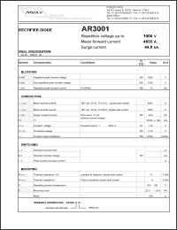 Click here to download AR3001S10 Datasheet