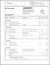 Click here to download AR409PCS06 Datasheet