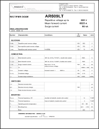 Click here to download AR609 Datasheet