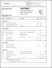 Click here to download AR709LTS10 Datasheet