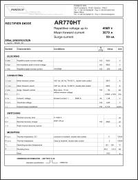 Click here to download AR770HTS45 Datasheet