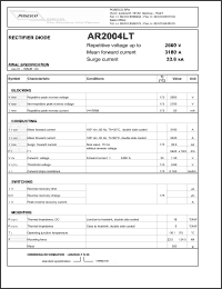 Click here to download AR2004LTS26 Datasheet