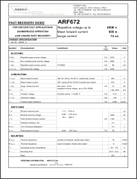 Click here to download ARF672S45 Datasheet