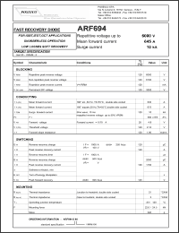 Click here to download ARF694S60 Datasheet