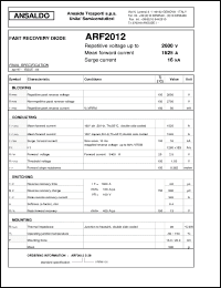 Click here to download ARF2012S26 Datasheet